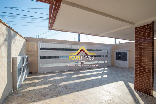 Casa Com 2 Dormitórios À Venda, 52 M² Por R$ 190.000,00 - Maracanã - Praia Grande/sp - Ca0321