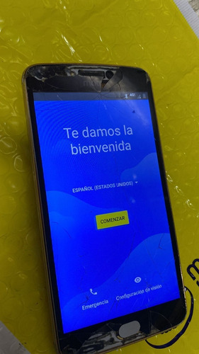 Motorola E4 Plus Dorado Para Cambio De Display Leer!! (Usado)