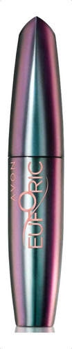 Máscara de pestañas Avon True Color Euforic 10ml 10g color blackest black 1 unidad