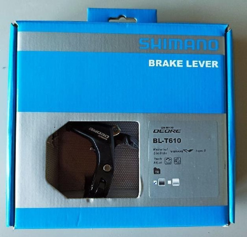 Imagen 4 de 4 de Shimano Palanca Deore Bl-t610-l - Izquierdo - Negro