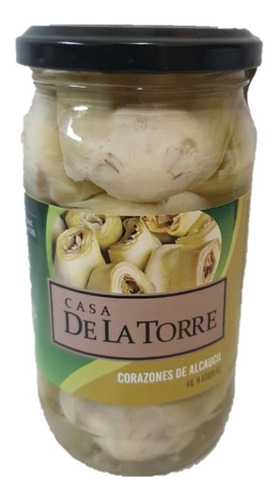 Corazones De Alcauciles De La Torre Mendoza Frasco 300 Grs