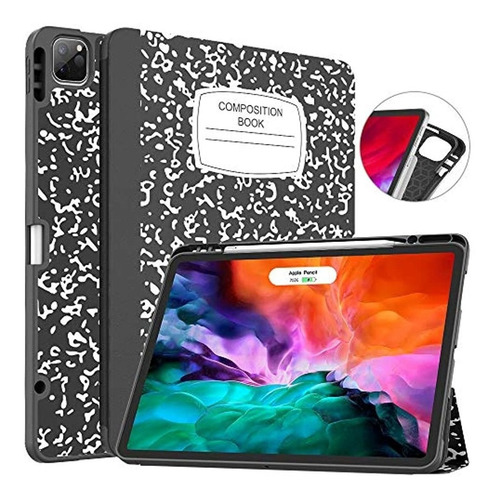 Soke - Funda Para iPad Pro 12.9 2020 Y 2018 Con Soporte Para