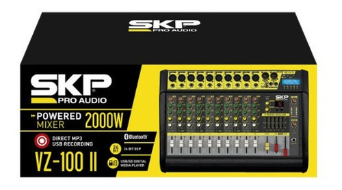 Mixer Power Consola 10 Canales Vz-100 Ii Skp - Envío Gratis