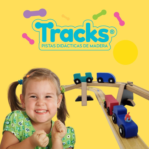 Imagen 4 de 5 de Tracks Puente + Elevación Compatible Trencity Hape