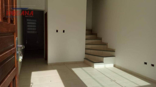 Sobrado Residencial À Venda, Jardim Alice, Franco Da Rocha. - So0536