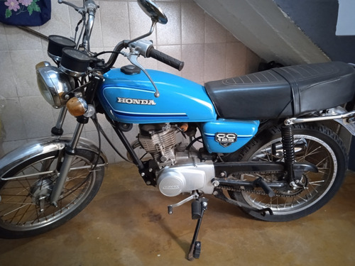 Honda Cg 1981 - Azul - Relíquia