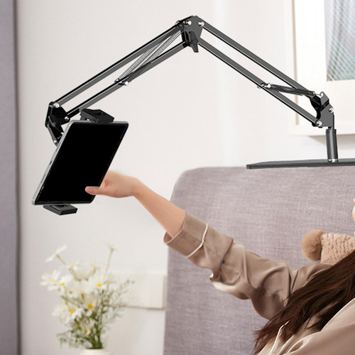Soporte Para Tableta De Escritorio De Brazo Largo Elevable