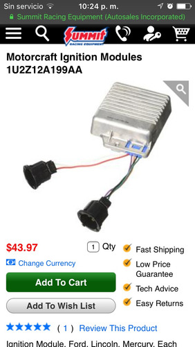 Imagen 4 de 5 de Módulo De Encendido Motorcraft Original Importado 45usd