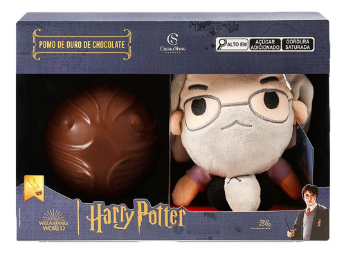 Kit Ovo De Páscoa Infantil Excluivo Dumbledore + Pelucia