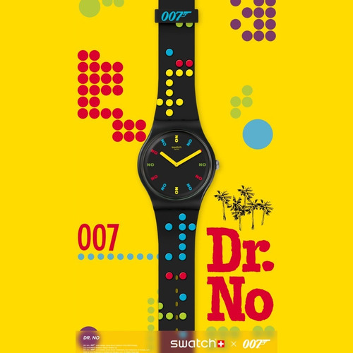 Reloj Swatch Dr. No 1962 Suoz302