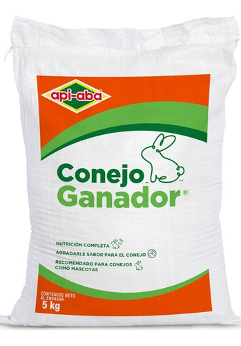 Conejo Ganador Alimento Conejos Nutrición Mascota Api-aba