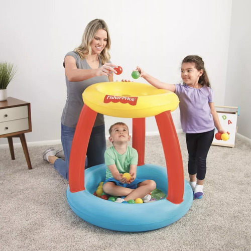 Piscina Con Pelotas Fisher Price Con Techo Bestway 93541