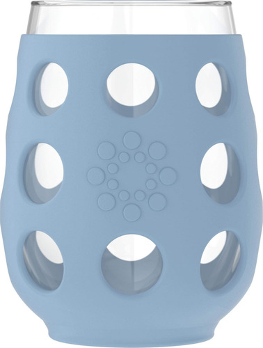 Lifefactory Copa De Vino Con Funda Protectora De Silicona, 4
