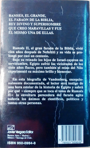Ramsés El Grande / Philipp Vandenberg (Usado)