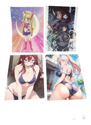 Posters-cromos Varios,jujutsu,demon,ecchi, Kpop, 20 Pzas