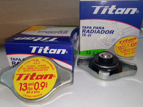 Tapa Radiador Titan Tr-41  13 Libras 0.9 Bar