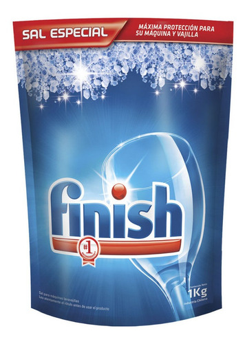 Imagen 4 de 5 de Finish Kit Tabletas X30 + 1 Abrillantador + 1 Sal 1kg