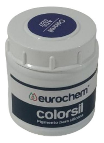 Eurochem Pigmento Silicona Colorsil Blue Azul X 100grs