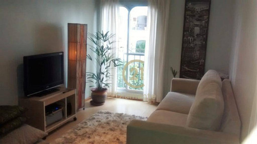 Imagem 3 de 21 de Apartamento Com 1 Dormitório À Venda, 46 M² Por R$ 560.000,00 - Brooklin - São Paulo/sp - Ap7872