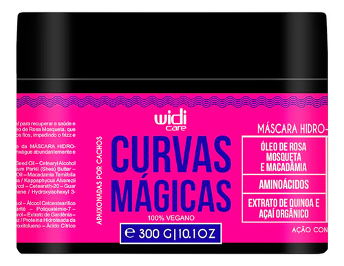 Curvas Mágicas Máscara Hidro-reconstrutora 300g