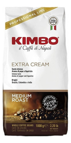 Kimbo Extra Cream 1kg Café En Granos