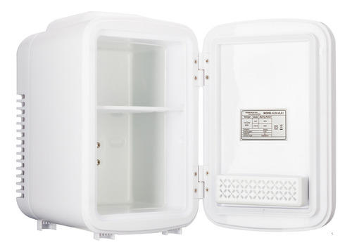 Frigobar Mini Refrigerador Maquillaje Espejo Y Luz Led Timco Color Blanco