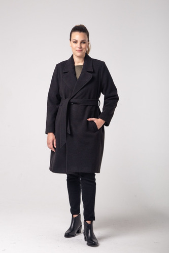 Imagen 4 de 8 de Tapado Largo De Veolur Mujer Campera Calidad Premium Monroe