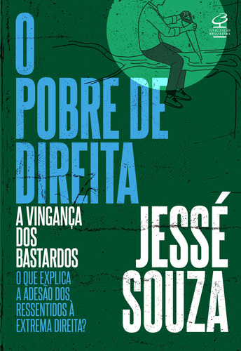 O Pobre De Direita: A Vingança Dos Bastardos, De Jessé Souza., Vol. 1. Editorial Civilização Brasileira, Capa Mole, Edição 1 Em Português, 2024