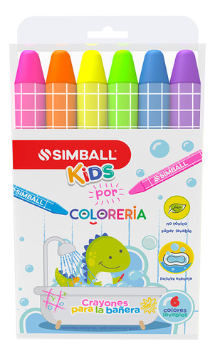 Crayones Simball Bañera