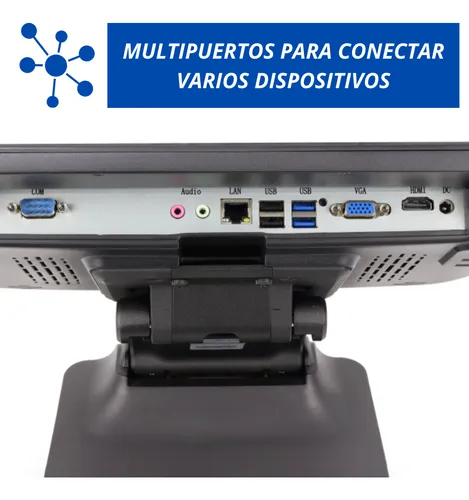 Todo En Uno Táctil Jaltech I3 8gb 256gb + Software 1 Año