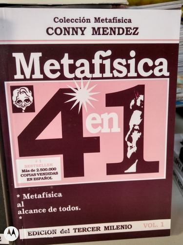 Metafísica 4 En 1 Conny Mendez Volúmen 1  Tercer Milenio