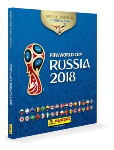 Copa Do Mundo 2018, Álbum Capa Dura Completo Para Colar 