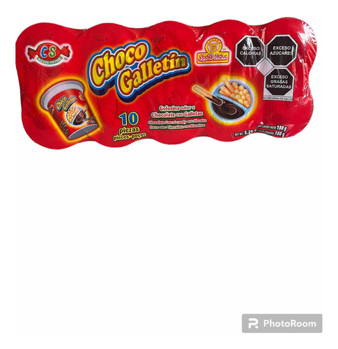 Choco Galletin 10 Pz