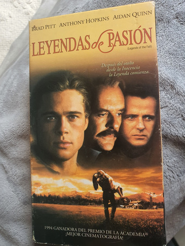 Pelicula Vhs Leyendas De Pasión Brad Pitt 1994