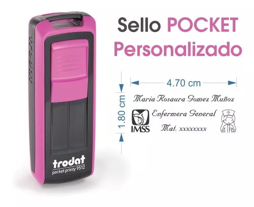 Sello Personalizado 5.8 X 2.2 Cms Trodat Autoentintable