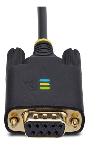 Cable Adaptador Serial Usb A Módem Nulo Startech.com De 1 M