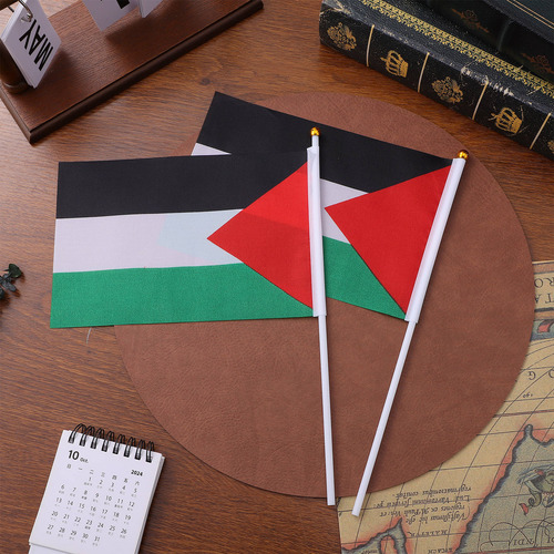 50 Unidades De Banderas De Mano De Palestina Para Palestina