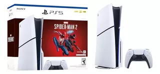 Consola Ps5 Slim Con Lector Marvel's Spider-man 2 Bundle