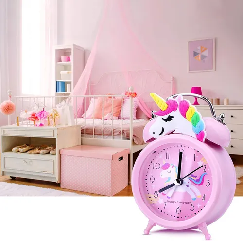Reloj Despertador De Unicornio Para Ni as Y Ni os Bonita
