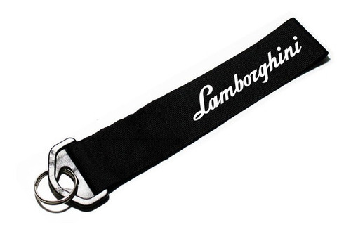 Llavero Cinta Remolque 036 - Negro - Lamborghini