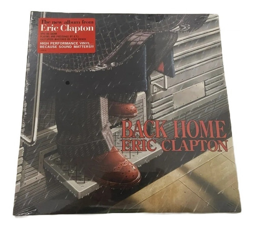 Disco Lp Vinilo Eric Clapton Back Home Vinyl 180g