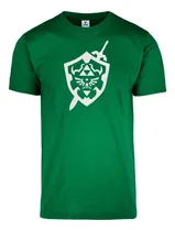 Comprar Playera The Legend Of Zelda Escudo Hyliano Gamer Nintendo 