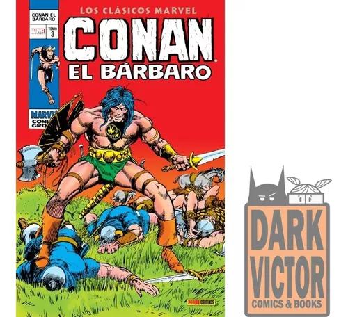 Conan El Barbaro: Los Clásicos Marvel Vol.9 - Editorial Panini