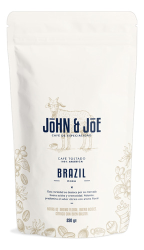 Café De Especialidad John & Joe - Brazil Moka 250gr 