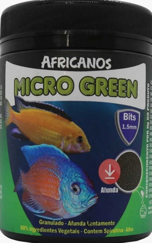 Ração Maramar Africanos Microgren 454gr
