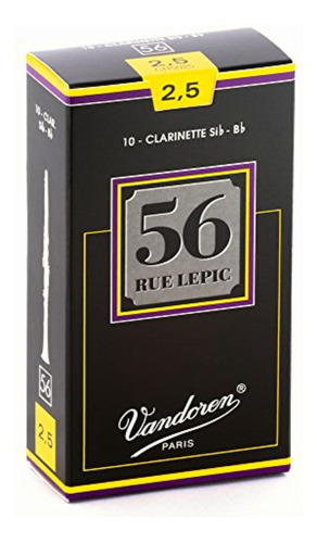 Vandoren Cr5025 Bb Clarinete 56 Rue Lepic Reeds Fuerza 2.5;