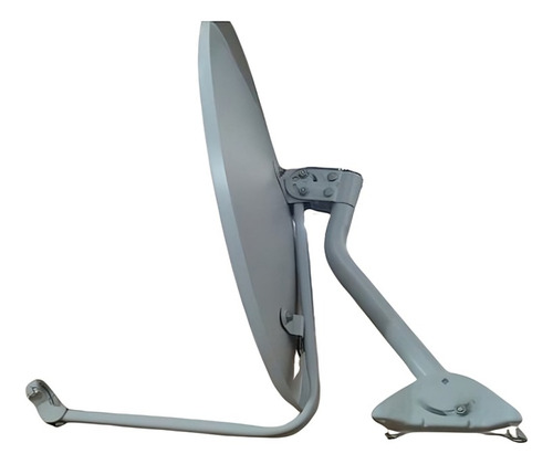 Kit 2 Antena Digital Parabólica Chapa 60cm Ku 5g