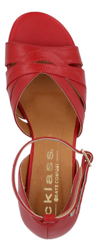 Huarache Fiesta 03084pv Fresco Plantilla Transpirable Cklass