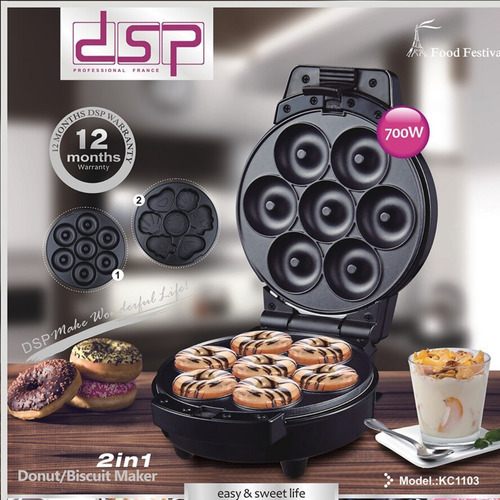 Maquina Para Hacer Donas Maquina Donas Maquina Mini Donuts Color Negro