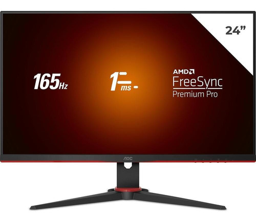 Monitor Gamer 24  Aoc Viper, 165hz, 1ms, Freesync, 24g2se